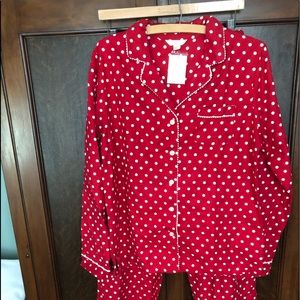 New with Tags adorable Flannel PJ’s Size Medium